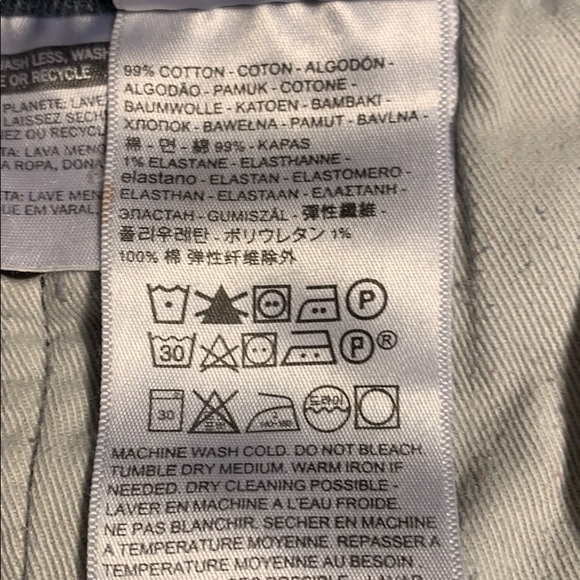 Levi’s men’s premium dark gray wash denim … - Picture 7 of 9